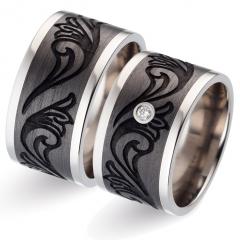 Titan Factory Anillos de carbono