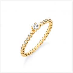 Hauskollektion Engagement rings gold