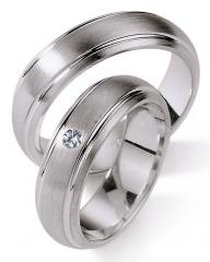 925 Silber, seidenmatt / poliert,  Nowotny-Collection Ruesch Partner rings