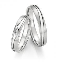 Nowotny-Collection Ruesch Oro blanco - Los anillos de boda