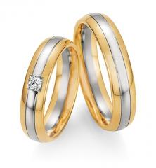 Nowotny-Collection Ruesch White gold yellow gold Marryring
