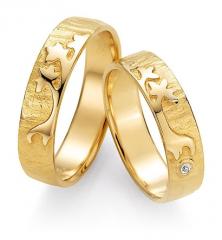 Nowotny-Collection Ruesch Oro amarillo - Los anillos de boda