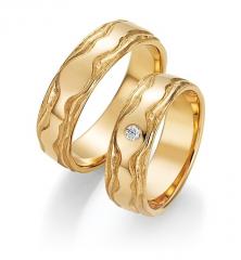 Nowotny-Collection Ruesch Oro amarillo - Los anillos de boda