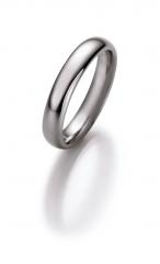 585 Weissgold, poliert,  Nowotny-Collection Ruesch Classic wedding Rings