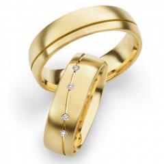 Hauskollektion Oro amarillo - Los anillos de boda