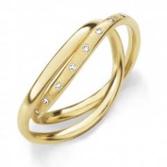 Hauskollektion Los anillos de compromiso de oro