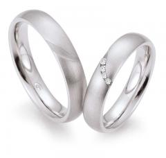 Gettmann Oro blanco - Los anillos de boda