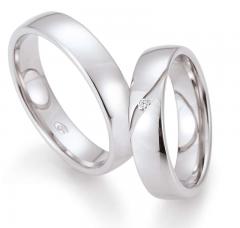Gettmann Oro blanco - Los anillos de boda