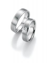 Nowotny-Collection Ruesch Acero inoxidable - Los anillos de boda