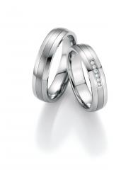 Nowotny-Collection Ruesch Acero inoxidable - Los anillos de boda