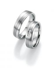 Nowotny-Collection Ruesch Acero inoxidable - Los anillos de boda