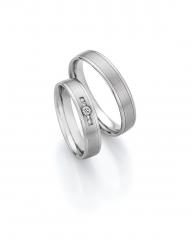 Nowotny-Collection Ruesch Acero inoxidable - Los anillos de boda