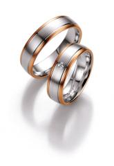 Bayer Blanco oro rojo Los anillos de boda