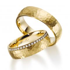 August Gerstner Oro amarillo - Los anillos de boda