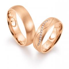 August Gerstner Oro blanco - Los anillos de boda