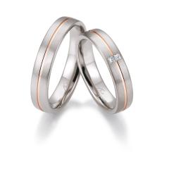 August Gerstner White gold red gold Marryring