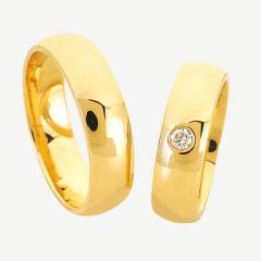Simon & Söhne Oro amarillo - Los anillos de boda