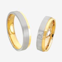 Simon & Söhne White gold yellow gold Marryring