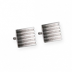 Earrings E85
	 Earrings 6 x 6 mm
	 stainless Steel
	 Nickel free and made ​​in Germany,  Ernstes Design