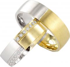 Simon & Söhne Weissgold Gelbgold