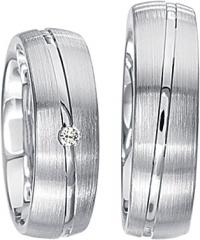 925 Silber, seidenmatt / poliert,  Rubin Silber