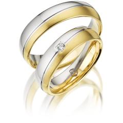 Simon & Söhne White gold yellow gold Marryring