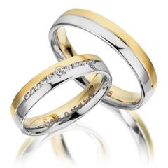 Simon & Söhne Weissgold Gelbgold