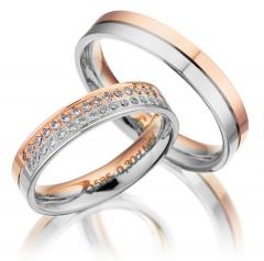 Simon & Söhne Weissgold Rotgold