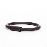 MoRes Kautschuk Armband HEROS ALL BLACK SOLID