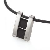 stainless steel pendant rubber brilliant 045.3312.0