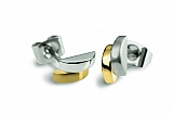Bowls of gold plated earrings 0552-03
