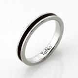 Partnership rings stainless steel ceramic 064.1700.D30 AdiT