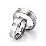 Partnership rings brilliant silver 067.13P01.D30