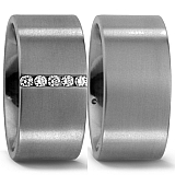 50976/001/010/2000 + 50972/001/000/2000 5, w-si, Made in Germany, mattiert, 9 mm, Diamant, 0.10 ct,
