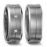 51322/001/024/2000 + 51323/001/000/2000 8, w-si, Made in Germany, 8 mm, Diamant, 0.24 ct,