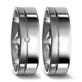 51413/001/002/2000 + 50929/001/000/2000 1, w-si, Made in Germany, 6.5 mm, Diamant, 0.02 ct,