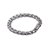 Stainless steel braid bracelet A81