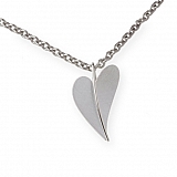 Heart pendant stainless steel AN270