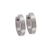 Stainless Steel Hoop Earrings E107