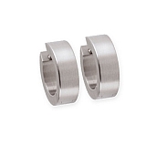 Stainless Steel Hoop Earrings E108