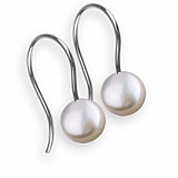 Pearl Earrings Stainless Steel E210