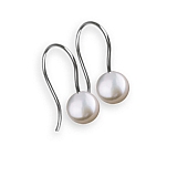 Pearl Earrings Stainless Steel E211
