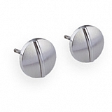 Earrings E249 Stainless Steel 8 mm,