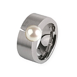 Ring R131 Stahl SW-Perle