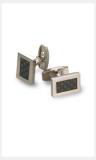 Men's Jewelry / Cufflinks Titanium / Carbon - inlay 0603-03